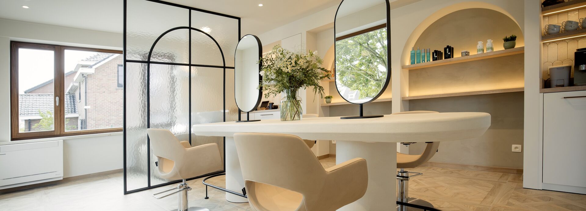 Kapsalon inrichting: HART & ZIEL by Sofie